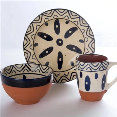 Terracotta Seramik Yemek Takımı
